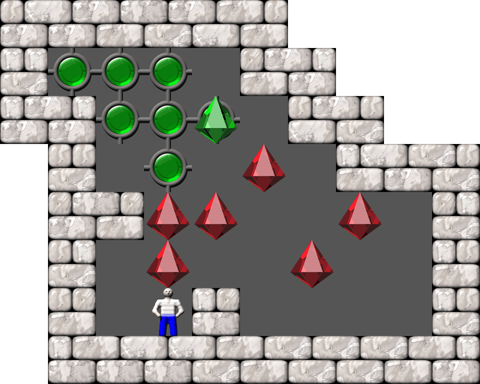 Sokoban Revenge Collection 10 level 90